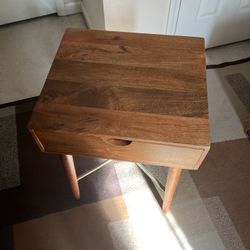Cherry Wood Accent Table