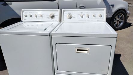 Kenmore washer and gas dryer