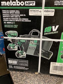 Brand new hitachi combo set