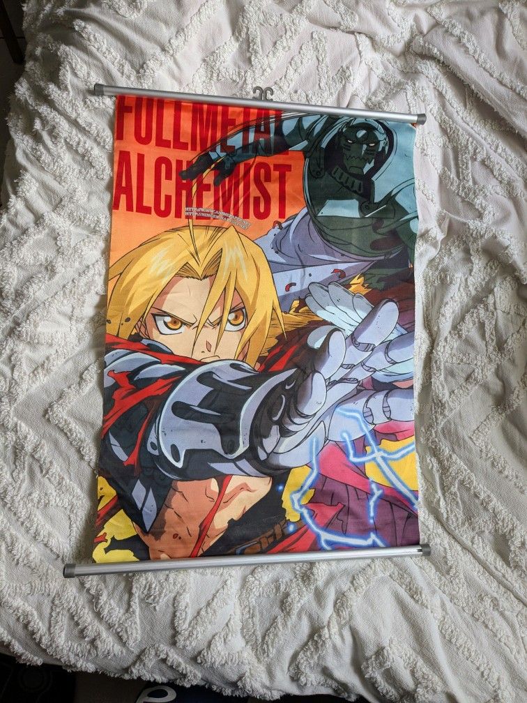 Fullmetal Alchemist Fabric Poster