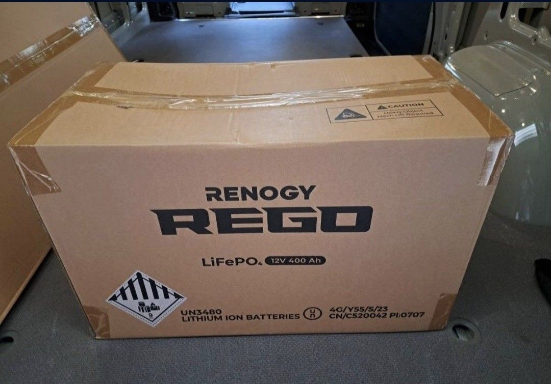 Lithium Battery, 12V 400Ah LiFePO4, Self-Heating
