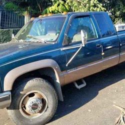 1996 DIESEL 4X4 RARE GMC Sierra 3500 6.5 LOW MILES DRW