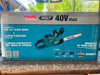 Makita 40v XGT Chain saw