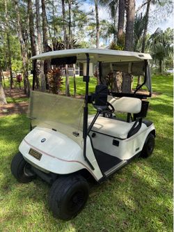 RUNNING AND DRIVING EZGO GOLF CART! RUNS GREAT!!