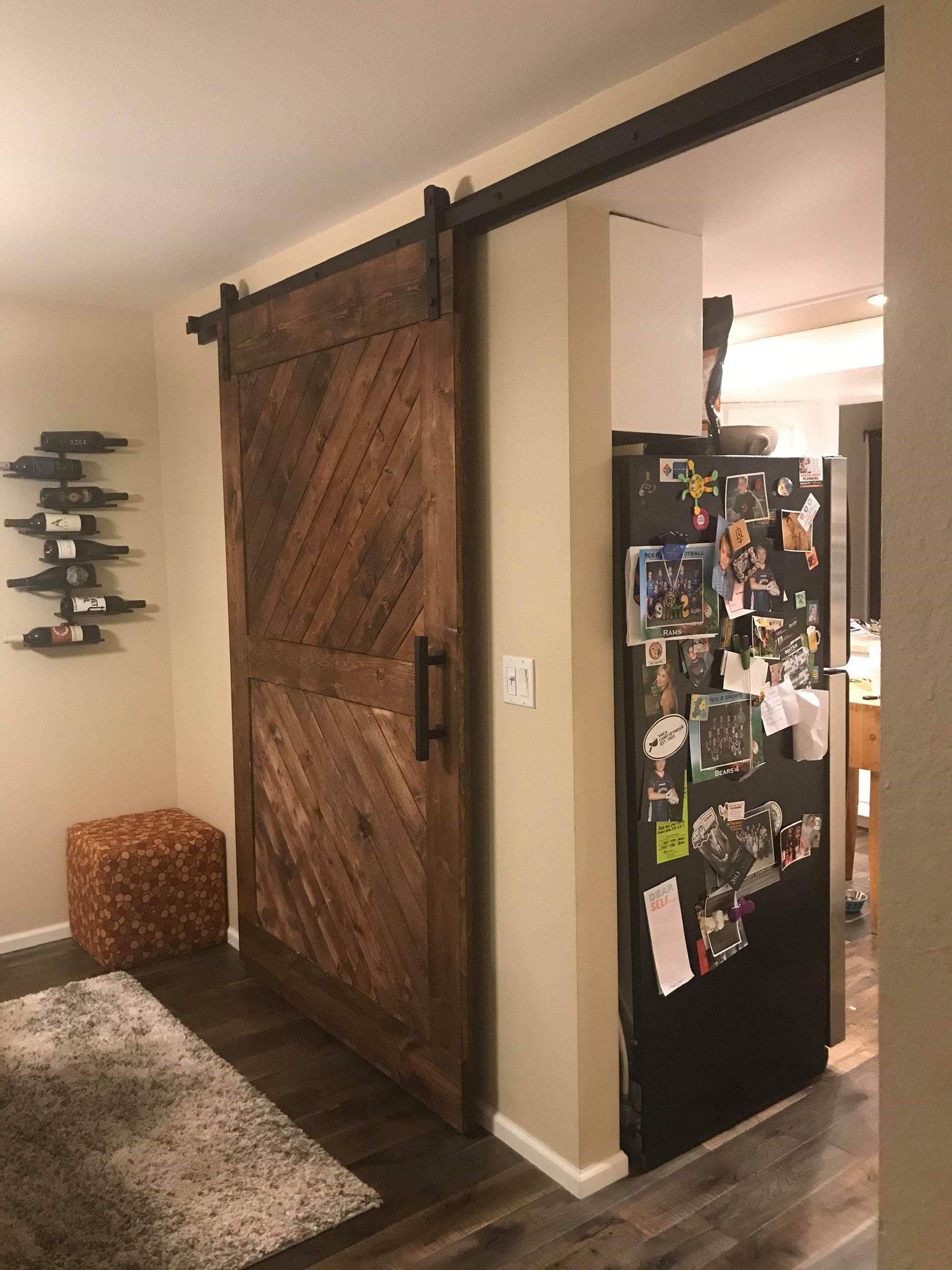 Gorgeous Siding Custom Chevron Door