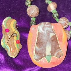 Handmade Clay/painted Jewelry 