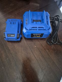 Kobalt  fast max charger and battery