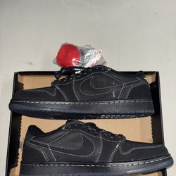 Jordan 1 Retro Low OG SP Travis Scott Black Phantom