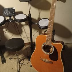 Guitar  Estaban ALC 200..and Drum set