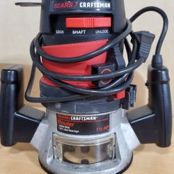 Craftsman 1 1/2 Hp Router