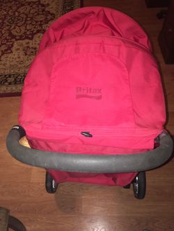 Britax B-Lively Single Stroller in Cardinal Red