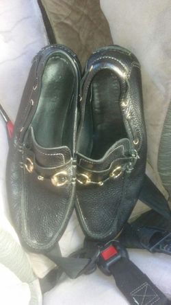 MEN AUTHENIC GUCCI SLIP ON SHOES