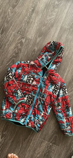 Kids Spider-Man Zip-Up Hooded Jacket