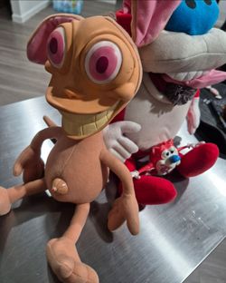 Toy lot! Vintage 90s Monster talking Ren & Stimpy, Monkeybone