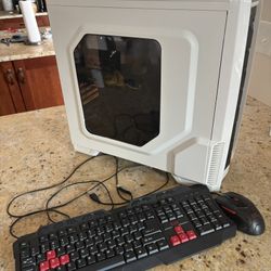 Gaming PC with Keyboard and Mouse
