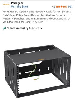 6U Network Rack Open Frame