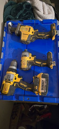 Dewalt blower, grinder, impact, hammer drill, sawzall