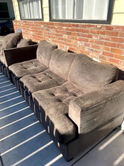 Sectional Couch W/ Ottoman