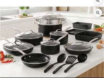 Gotham Steel 12 Piece Pots and Pans Set Nonstick Ceramic Cookware ($75 each set) (se hable español)