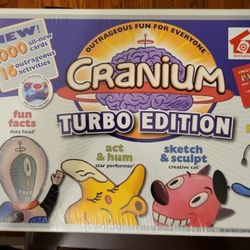 Cranium Turbo Edition Board Game. NEW IN BOX!!!!!!
