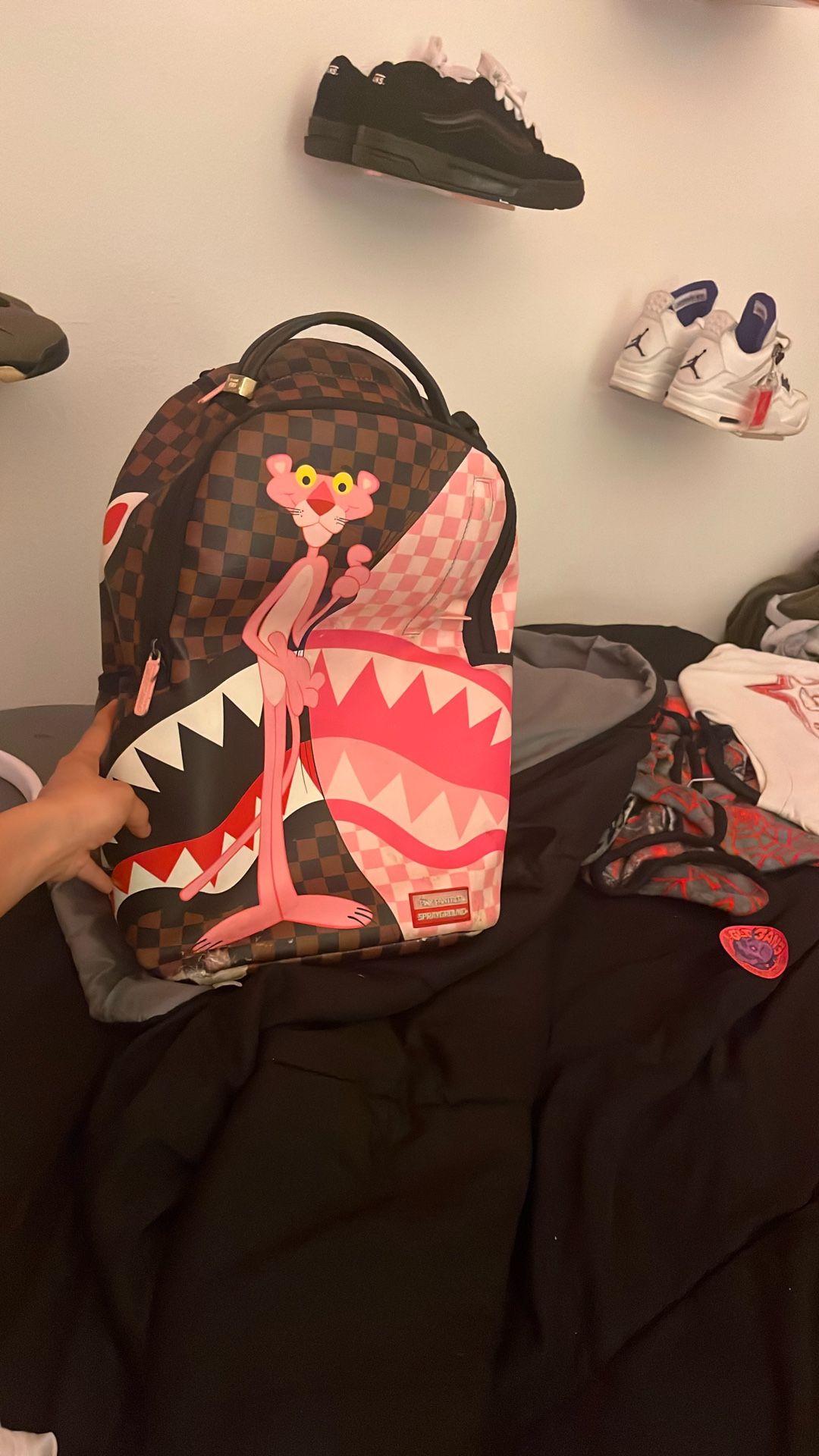 Pink Panther Sprayground Backpack