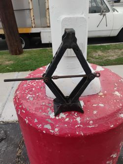 Automotive scissor floor Jack