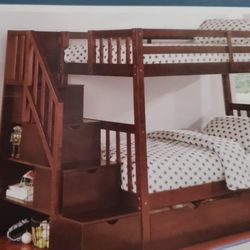 Wooden Bunk Bed