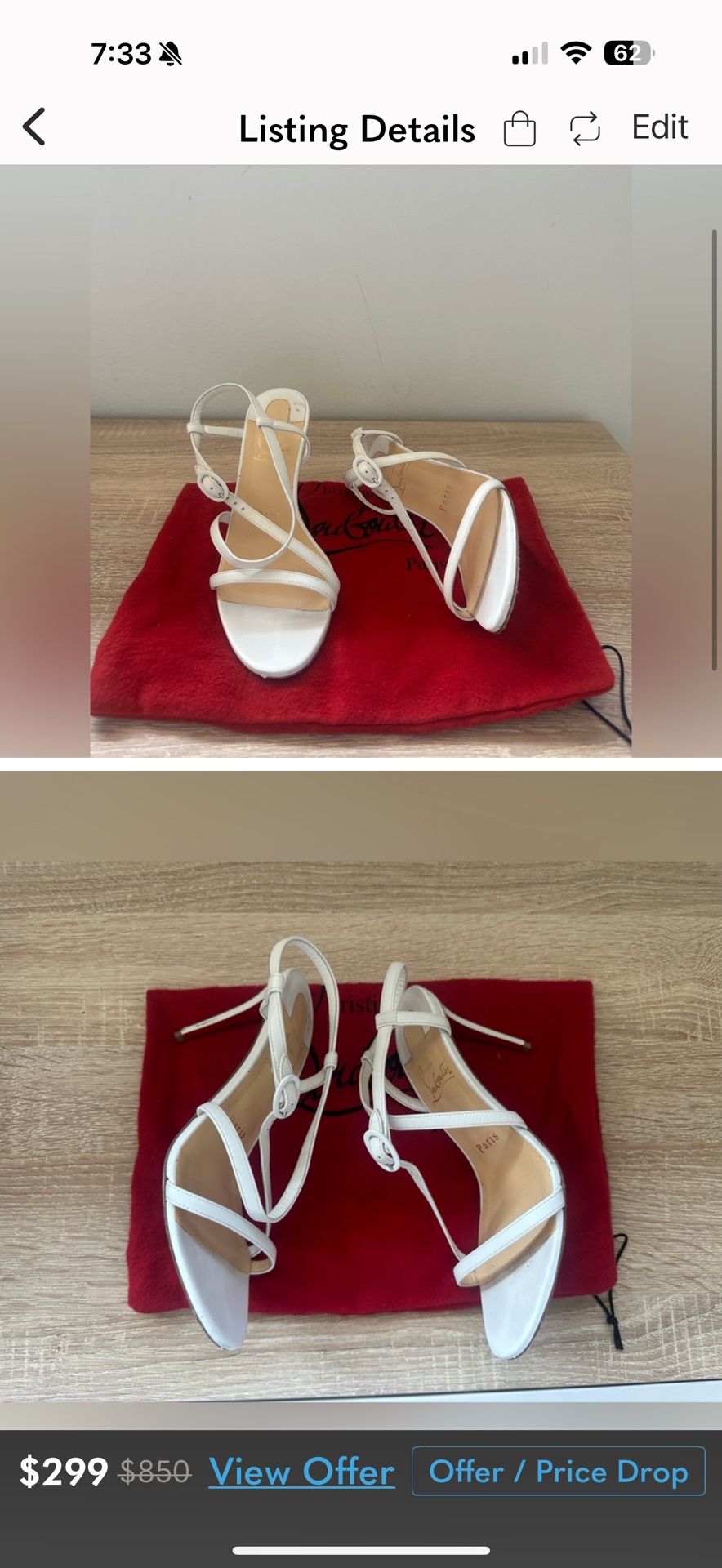 Red Bottom Christian Louboutin Heels