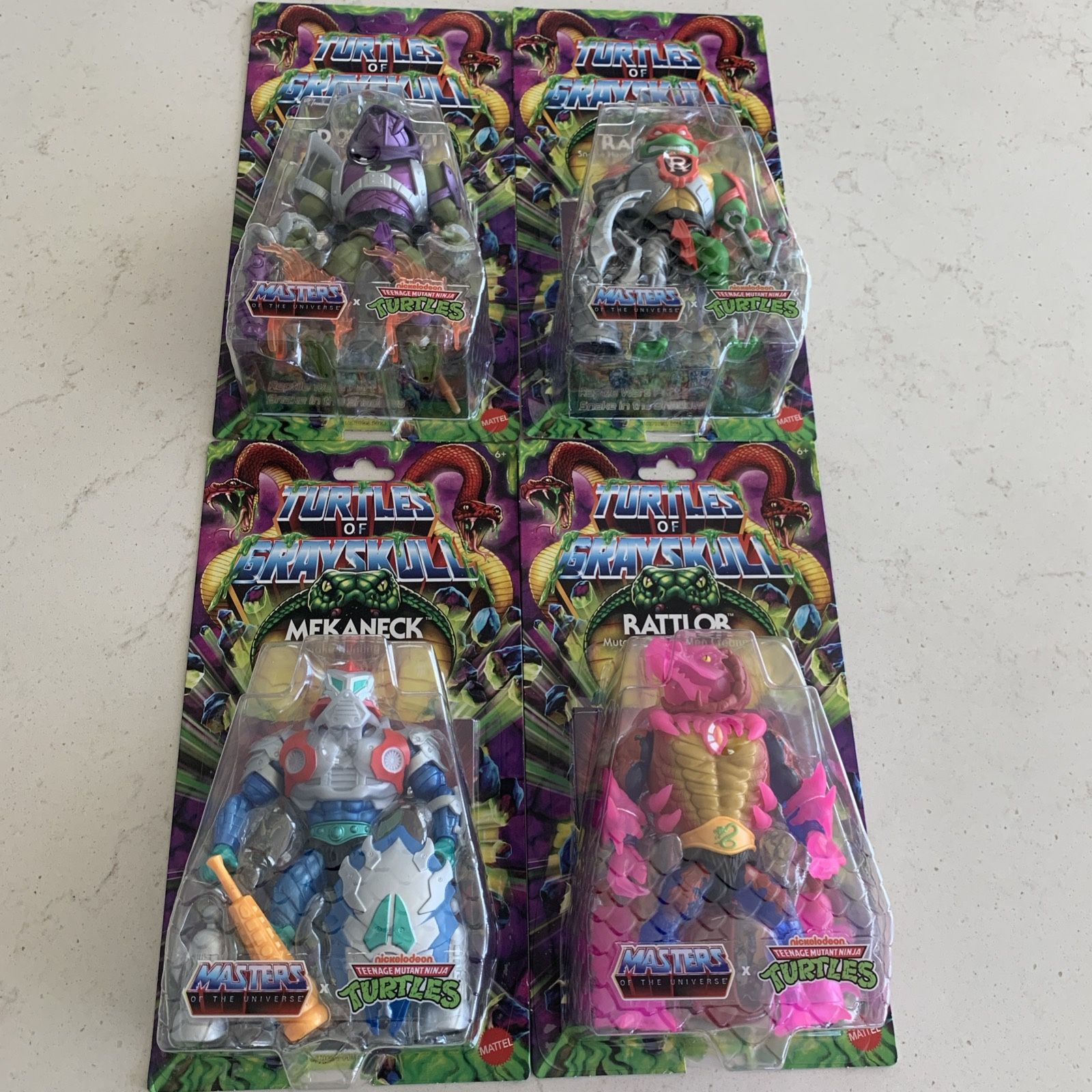 Master Of The Universe TMNT Turtles Of Grayskull