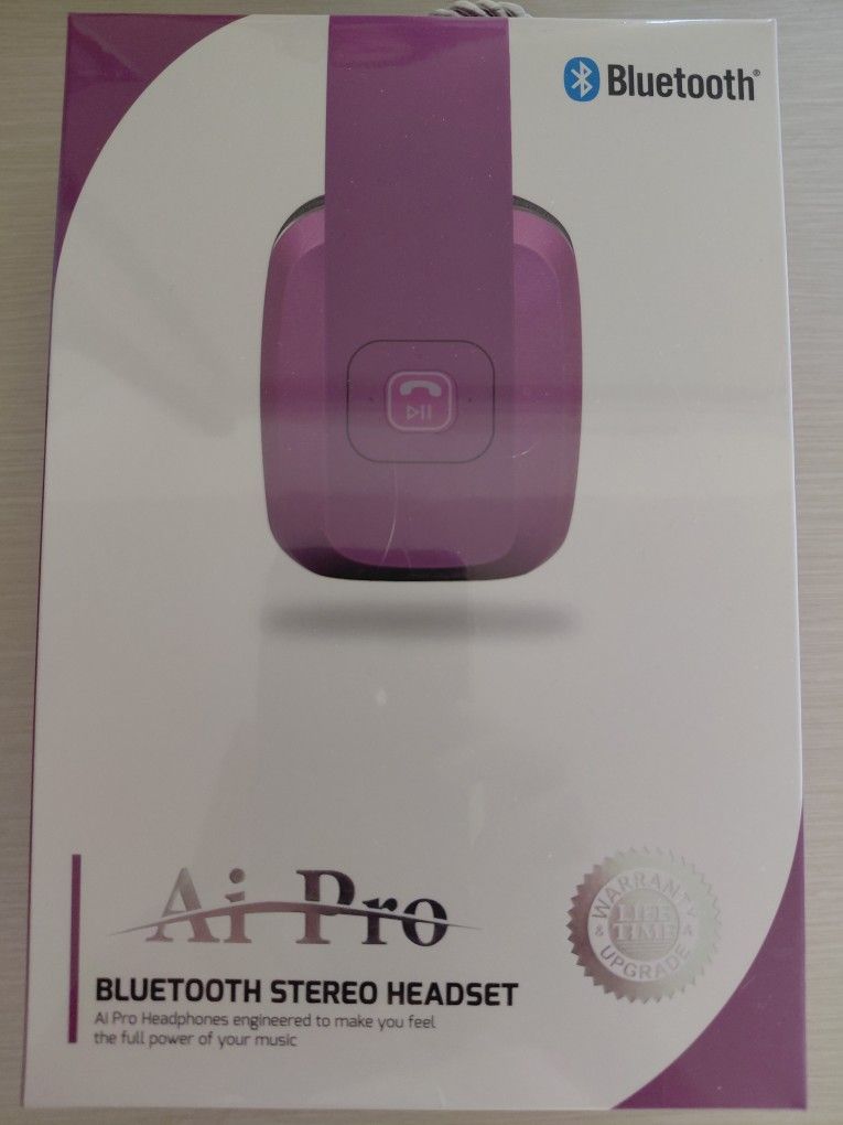 AI Pro Stereo Headset Purple
