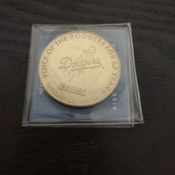 Vin Scully Memorial Coin (From Dodger Stadium)