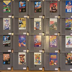 Nintendo Nes Video Game Cartridge