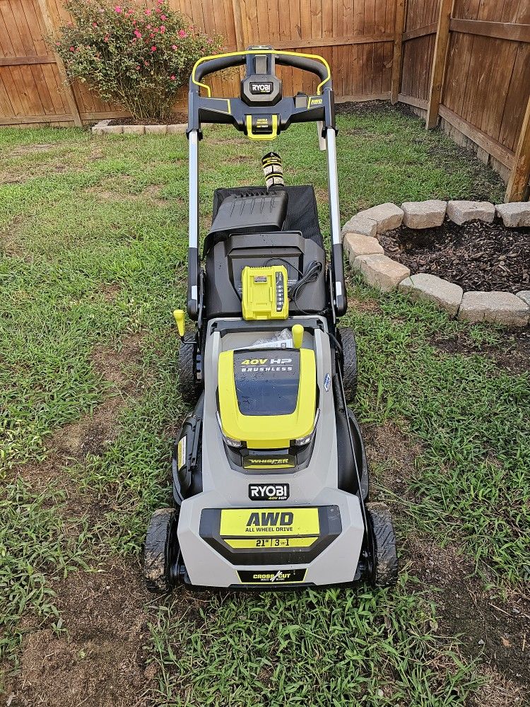 Ryobi Electric Lawnmower-Battery & Charger Included 