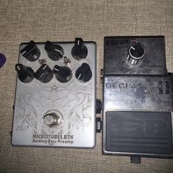 Guitar Pedals Darkglass B7k And Noise Gate