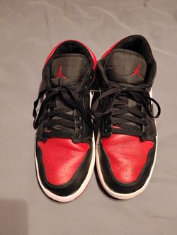 11.5 Air Jordan Low 'Bred Toe'
