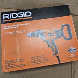 Ridgid 9 Amp Corded 1/2 in. Spade Handle Mud Mixer