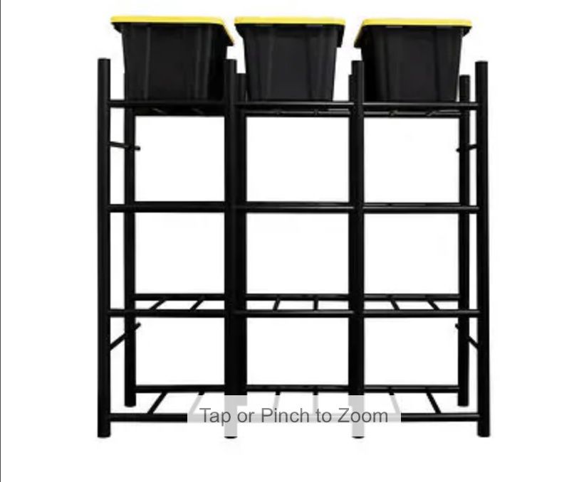 Bin Warehouse Rack – 12 Totes – Proslat US