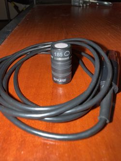 Shure MX185 Cardioid Condenser Lavalier Microphone