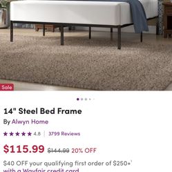Bed Frame And Headboard 