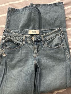 Hollister Low Rise Baggy Size 2