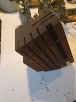 Wooden Knife Block