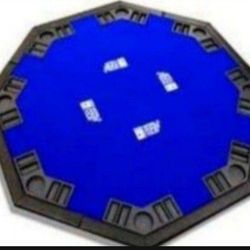 WPT WORLD POKER TOUR ♦️♣️♥️♠️ NEW FOLDING TABLETOP CARD TABLE  W/ CARRYING CASE 