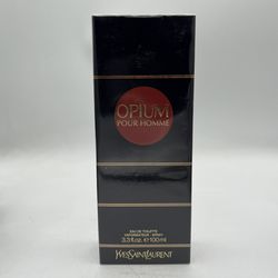 Yves Saint Laurent Opium Pour Homme EDT 3.3 oz 100 Ml New Sealed Box *Authentic*
