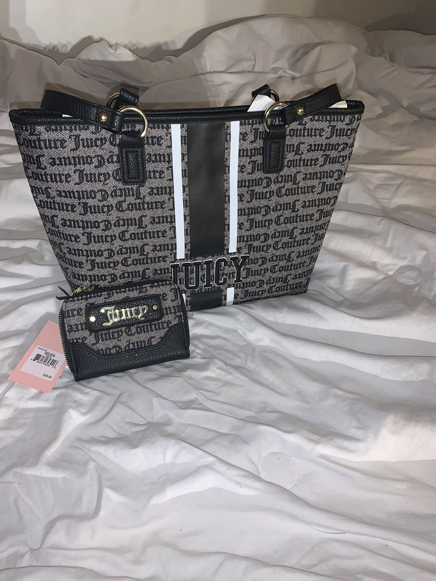 Juicy Couture Tote With Matching Wallet