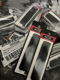 Ace Black Pocket Comb Packs