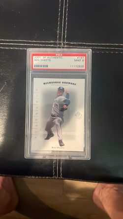 2001 SP authentic trading card