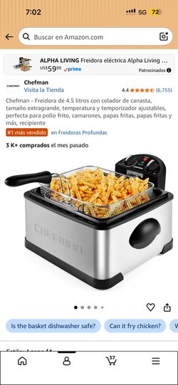 Freidora usada