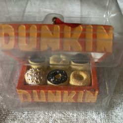 Dunkin Donut Ornament 
