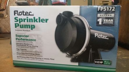 Flotec Sprinkler Pump