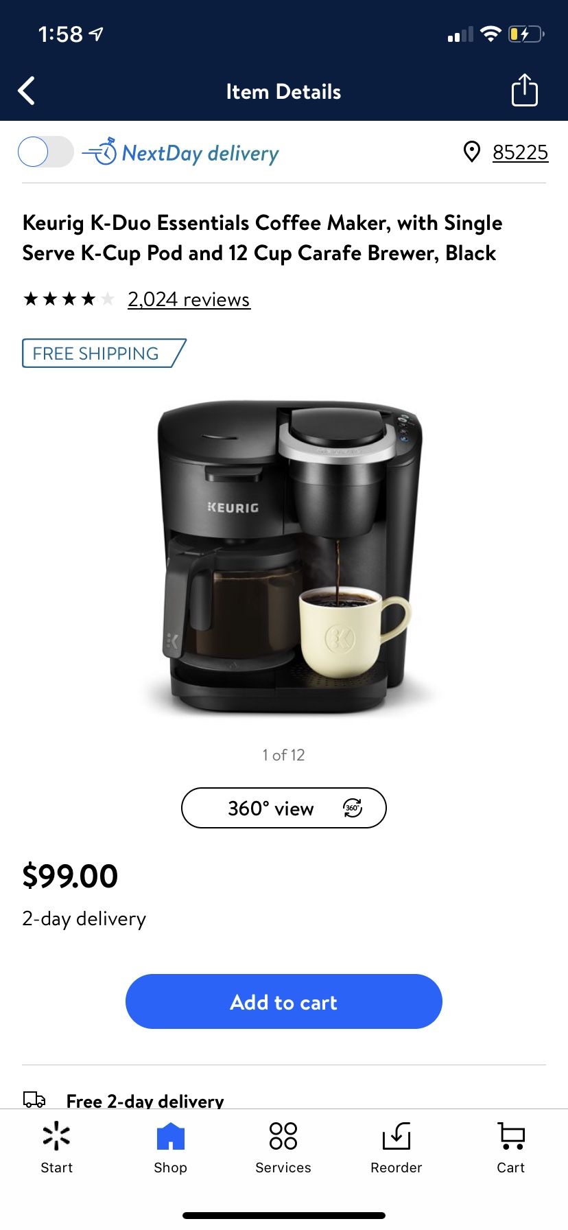 Keurig duo coffee maker